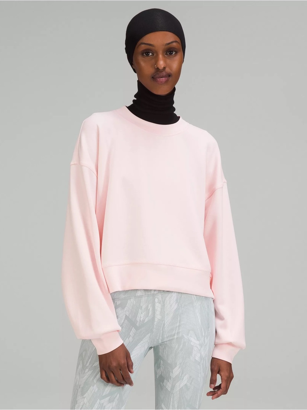 Lululemon Perfectly Oversized Cropped Crew